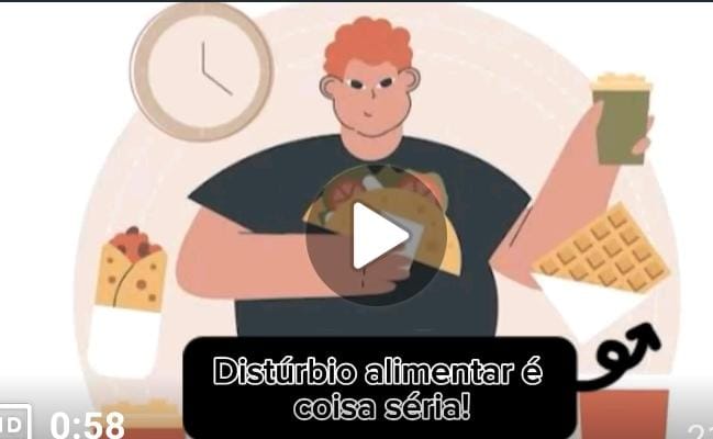 Distúrbios alimentares é coisa seria.